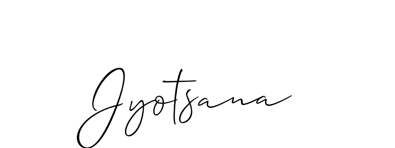 How to Draw Jyotsana signature style? Allison_Script is a latest design signature styles for name Jyotsana. Jyotsana signature style 2 images and pictures png