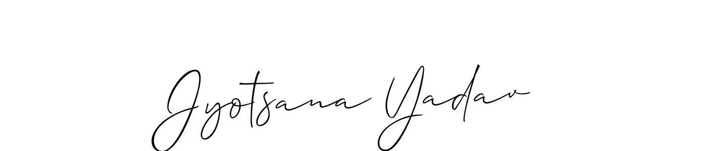 Best and Professional Signature Style for Jyotsana Yadav. Allison_Script Best Signature Style Collection. Jyotsana Yadav signature style 2 images and pictures png