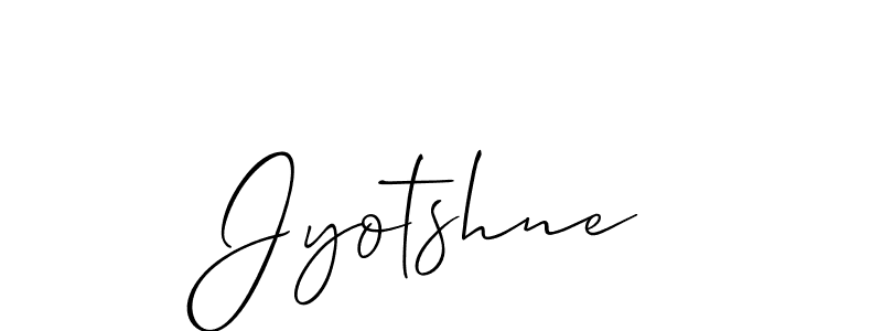 Also we have Jyotshne name is the best signature style. Create professional handwritten signature collection using Allison_Script autograph style. Jyotshne signature style 2 images and pictures png