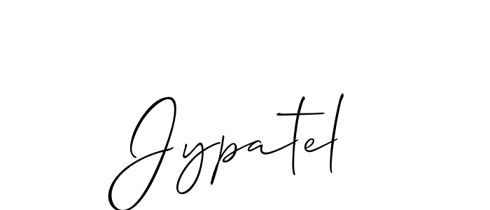 Make a beautiful signature design for name Jypatel. Use this online signature maker to create a handwritten signature for free. Jypatel signature style 2 images and pictures png