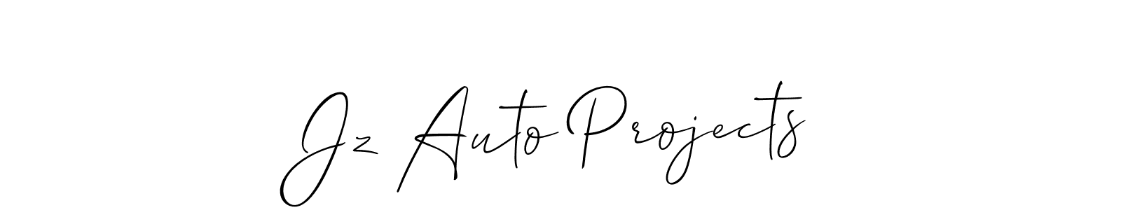 You can use this online signature creator to create a handwritten signature for the name Jz Auto Projects. This is the best online autograph maker. Jz Auto Projects signature style 2 images and pictures png