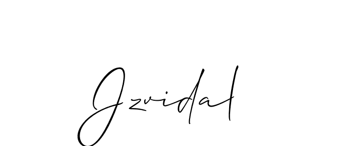 Also You can easily find your signature by using the search form. We will create Jzvidal name handwritten signature images for you free of cost using Allison_Script sign style. Jzvidal signature style 2 images and pictures png