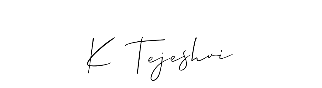 Check out images of Autograph of K  Tejeshvi name. Actor K  Tejeshvi Signature Style. Allison_Script is a professional sign style online. K  Tejeshvi signature style 2 images and pictures png