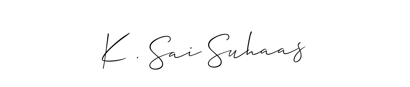 Here are the top 10 professional signature styles for the name K . Sai Suhaas. These are the best autograph styles you can use for your name. K . Sai Suhaas signature style 2 images and pictures png