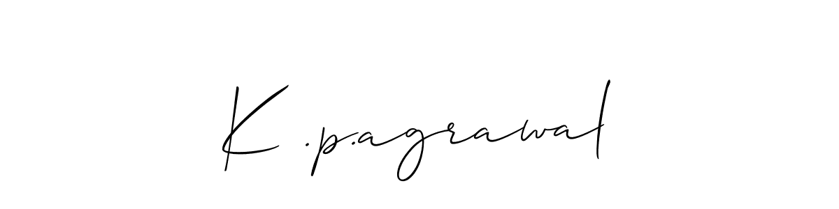 Also we have K .p.agrawal name is the best signature style. Create professional handwritten signature collection using Allison_Script autograph style. K .p.agrawal signature style 2 images and pictures png