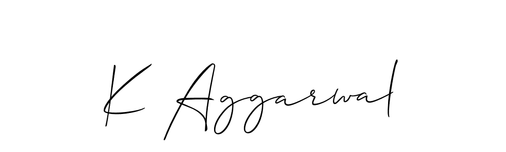 Here are the top 10 professional signature styles for the name K Aggarwal. These are the best autograph styles you can use for your name. K Aggarwal signature style 2 images and pictures png