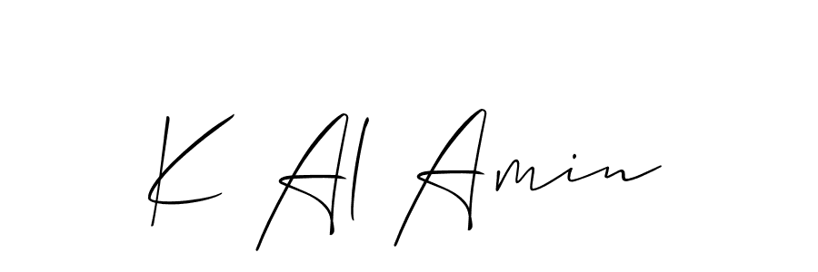 Check out images of Autograph of K Al Amin name. Actor K Al Amin Signature Style. Allison_Script is a professional sign style online. K Al Amin signature style 2 images and pictures png