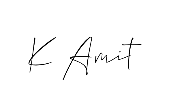 Make a short K Amit signature style. Manage your documents anywhere anytime using Allison_Script. Create and add eSignatures, submit forms, share and send files easily. K Amit signature style 2 images and pictures png