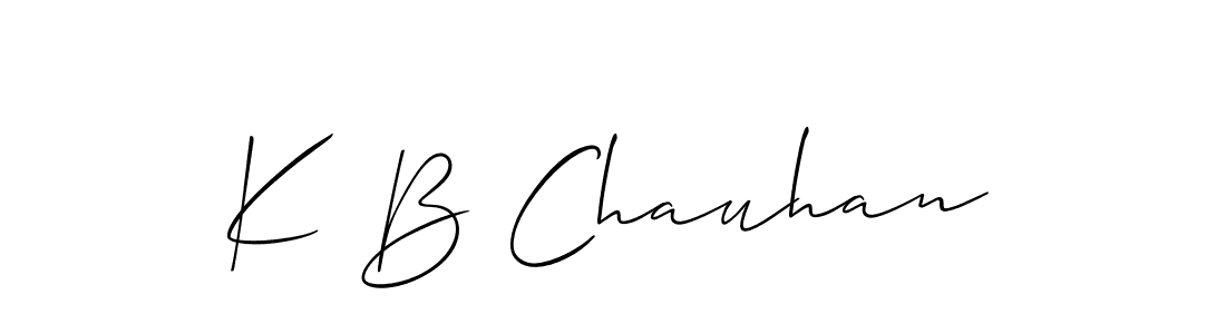 Here are the top 10 professional signature styles for the name K B Chauhan. These are the best autograph styles you can use for your name. K B Chauhan signature style 2 images and pictures png