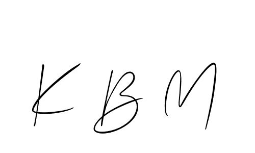 Make a short K B M signature style. Manage your documents anywhere anytime using Allison_Script. Create and add eSignatures, submit forms, share and send files easily. K B M signature style 2 images and pictures png