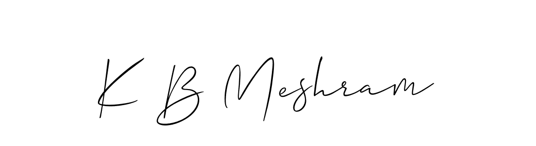 Check out images of Autograph of K B Meshram name. Actor K B Meshram Signature Style. Allison_Script is a professional sign style online. K B Meshram signature style 2 images and pictures png