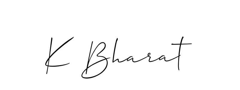Check out images of Autograph of K Bharat name. Actor K Bharat Signature Style. Allison_Script is a professional sign style online. K Bharat signature style 2 images and pictures png