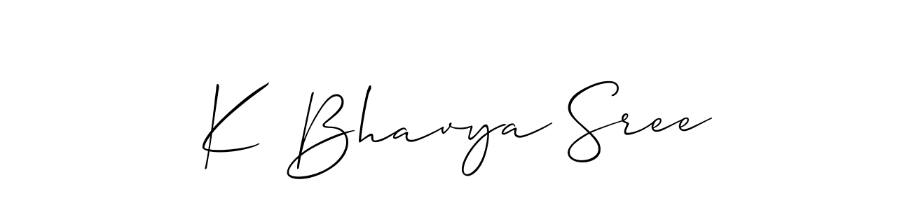 See photos of K Bhavya Sree official signature by Spectra . Check more albums & portfolios. Read reviews & check more about Allison_Script font. K Bhavya Sree signature style 2 images and pictures png