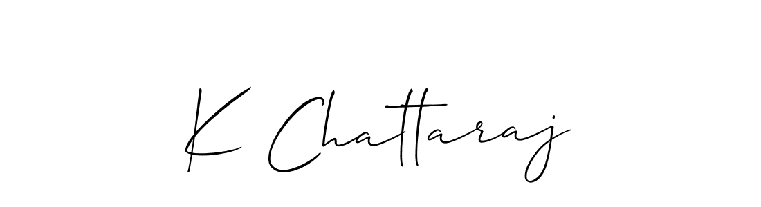 Also You can easily find your signature by using the search form. We will create K Chattaraj name handwritten signature images for you free of cost using Allison_Script sign style. K Chattaraj signature style 2 images and pictures png