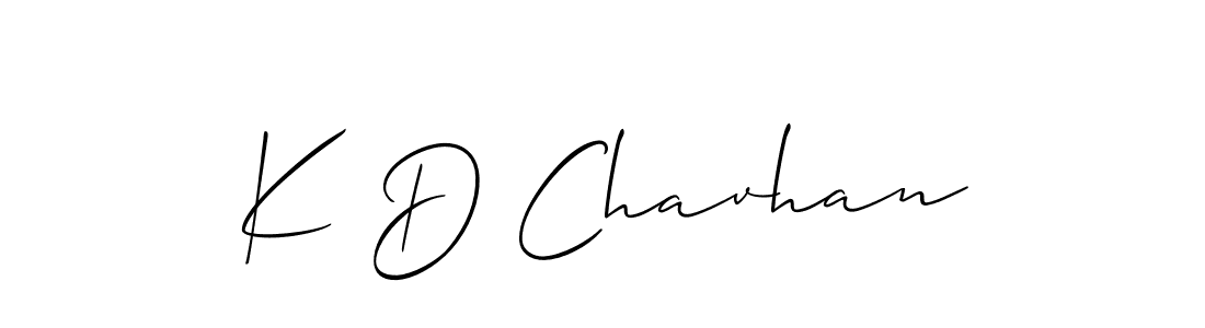 Make a beautiful signature design for name K D Chavhan. Use this online signature maker to create a handwritten signature for free. K D Chavhan signature style 2 images and pictures png