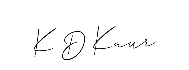 You can use this online signature creator to create a handwritten signature for the name K D Kaur. This is the best online autograph maker. K D Kaur signature style 2 images and pictures png