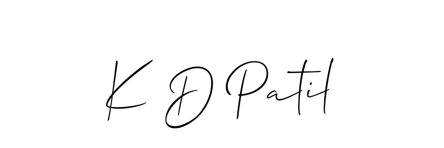 if you are searching for the best signature style for your name K D Patil. so please give up your signature search. here we have designed multiple signature styles  using Allison_Script. K D Patil signature style 2 images and pictures png