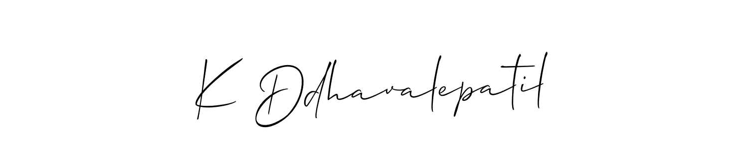 You can use this online signature creator to create a handwritten signature for the name K Ddhavalepatil. This is the best online autograph maker. K Ddhavalepatil signature style 2 images and pictures png