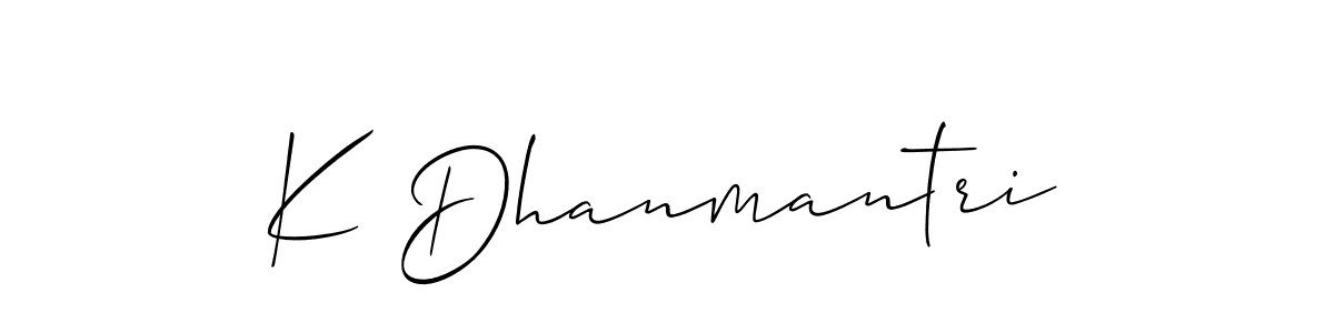 See photos of K Dhanmantri official signature by Spectra . Check more albums & portfolios. Read reviews & check more about Allison_Script font. K Dhanmantri signature style 2 images and pictures png