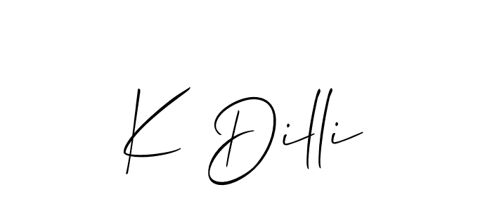 Check out images of Autograph of K Dilli name. Actor K Dilli Signature Style. Allison_Script is a professional sign style online. K Dilli signature style 2 images and pictures png