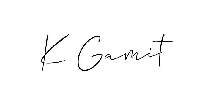 Here are the top 10 professional signature styles for the name K Gamit. These are the best autograph styles you can use for your name. K Gamit signature style 2 images and pictures png