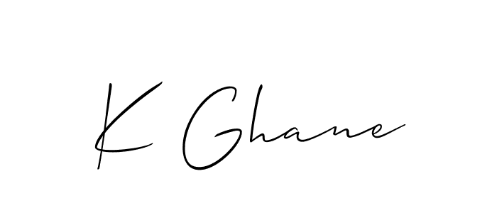 How to Draw K Ghane signature style? Allison_Script is a latest design signature styles for name K Ghane. K Ghane signature style 2 images and pictures png
