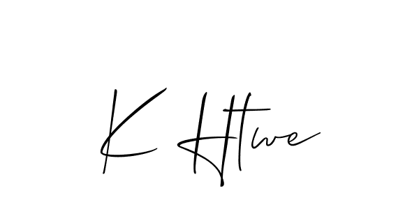See photos of K Htwe official signature by Spectra . Check more albums & portfolios. Read reviews & check more about Allison_Script font. K Htwe signature style 2 images and pictures png