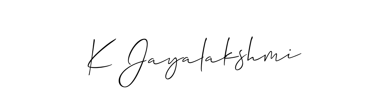 Here are the top 10 professional signature styles for the name K Jayalakshmi. These are the best autograph styles you can use for your name. K Jayalakshmi signature style 2 images and pictures png