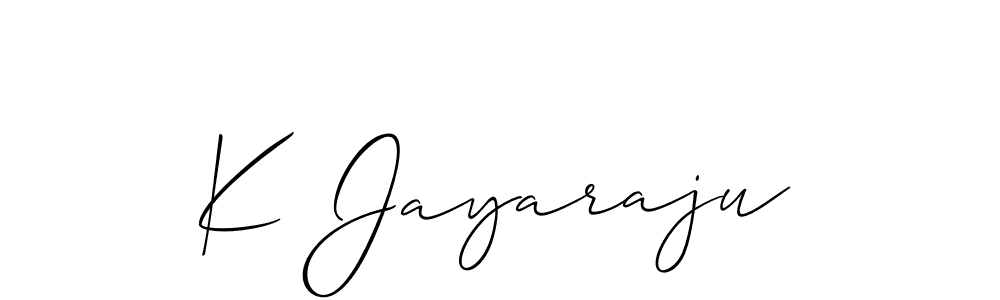 if you are searching for the best signature style for your name K Jayaraju. so please give up your signature search. here we have designed multiple signature styles  using Allison_Script. K Jayaraju signature style 2 images and pictures png