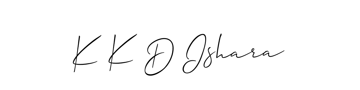 This is the best signature style for the K K D Ishara name. Also you like these signature font (Allison_Script). Mix name signature. K K D Ishara signature style 2 images and pictures png