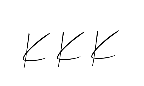 Also we have K K K name is the best signature style. Create professional handwritten signature collection using Allison_Script autograph style. K K K signature style 2 images and pictures png