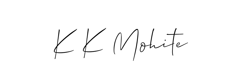 Make a short K K Mohite signature style. Manage your documents anywhere anytime using Allison_Script. Create and add eSignatures, submit forms, share and send files easily. K K Mohite signature style 2 images and pictures png