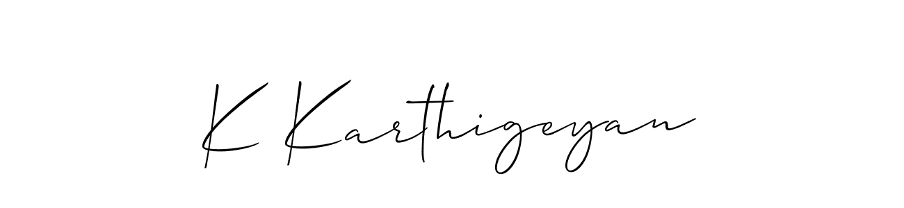 Once you've used our free online signature maker to create your best signature Allison_Script style, it's time to enjoy all of the benefits that K Karthigeyan name signing documents. K Karthigeyan signature style 2 images and pictures png