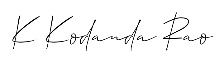 Create a beautiful signature design for name K Kodanda Rao. With this signature (Allison_Script) fonts, you can make a handwritten signature for free. K Kodanda Rao signature style 2 images and pictures png