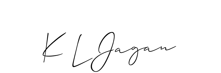 Once you've used our free online signature maker to create your best signature Allison_Script style, it's time to enjoy all of the benefits that K L Jagan name signing documents. K L Jagan signature style 2 images and pictures png