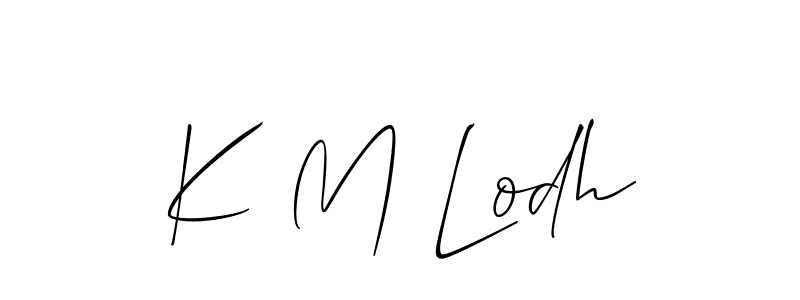 This is the best signature style for the K M Lodh name. Also you like these signature font (Allison_Script). Mix name signature. K M Lodh signature style 2 images and pictures png