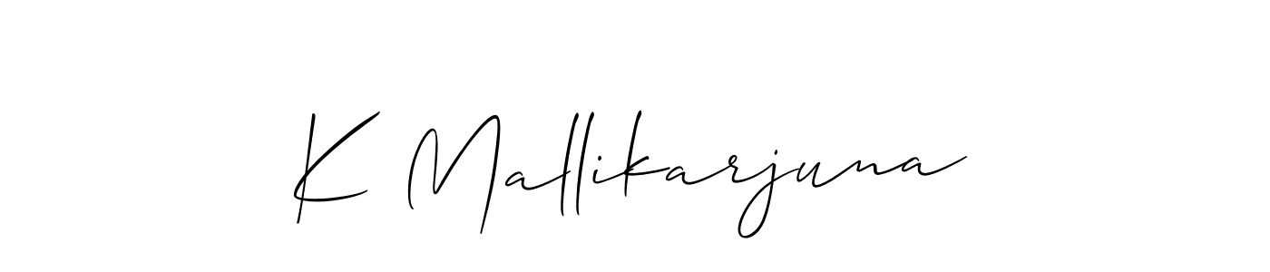 This is the best signature style for the K Mallikarjuna name. Also you like these signature font (Allison_Script). Mix name signature. K Mallikarjuna signature style 2 images and pictures png