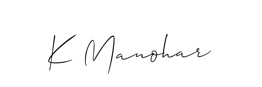 Make a short K Manohar signature style. Manage your documents anywhere anytime using Allison_Script. Create and add eSignatures, submit forms, share and send files easily. K Manohar signature style 2 images and pictures png