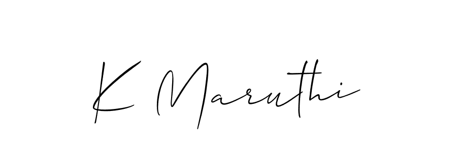 K Maruthi stylish signature style. Best Handwritten Sign (Allison_Script) for my name. Handwritten Signature Collection Ideas for my name K Maruthi. K Maruthi signature style 2 images and pictures png