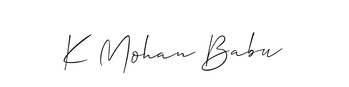 Check out images of Autograph of K Mohan Babu name. Actor K Mohan Babu Signature Style. Allison_Script is a professional sign style online. K Mohan Babu signature style 2 images and pictures png