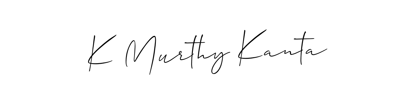 Make a beautiful signature design for name K Murthy Kanta. Use this online signature maker to create a handwritten signature for free. K Murthy Kanta signature style 2 images and pictures png