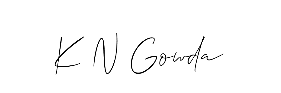 See photos of K N Gowda official signature by Spectra . Check more albums & portfolios. Read reviews & check more about Allison_Script font. K N Gowda signature style 2 images and pictures png