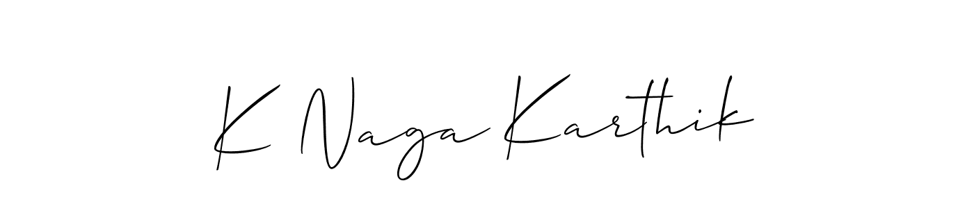 Here are the top 10 professional signature styles for the name K Naga Karthik. These are the best autograph styles you can use for your name. K Naga Karthik signature style 2 images and pictures png