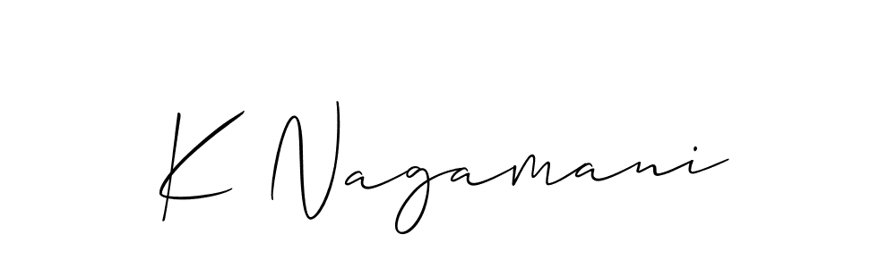 You can use this online signature creator to create a handwritten signature for the name K Nagamani. This is the best online autograph maker. K Nagamani signature style 2 images and pictures png