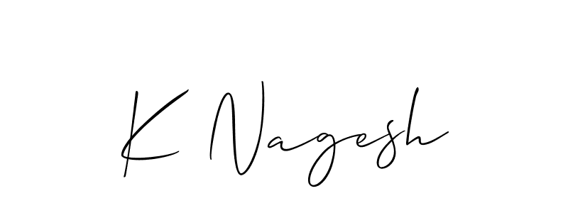 Here are the top 10 professional signature styles for the name K Nagesh. These are the best autograph styles you can use for your name. K Nagesh signature style 2 images and pictures png
