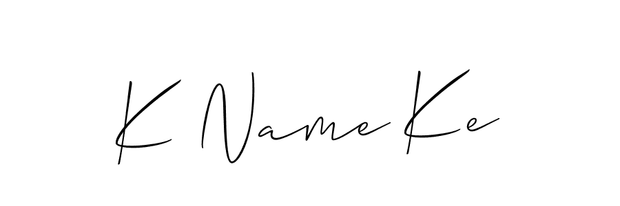 if you are searching for the best signature style for your name K Name Ke. so please give up your signature search. here we have designed multiple signature styles  using Allison_Script. K Name Ke signature style 2 images and pictures png