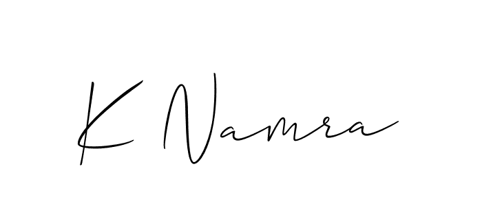 Once you've used our free online signature maker to create your best signature Allison_Script style, it's time to enjoy all of the benefits that K Namra name signing documents. K Namra signature style 2 images and pictures png