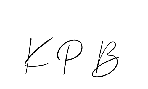 Once you've used our free online signature maker to create your best signature Allison_Script style, it's time to enjoy all of the benefits that K P B name signing documents. K P B signature style 2 images and pictures png