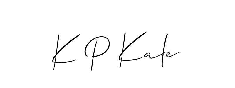 See photos of K P Kale official signature by Spectra . Check more albums & portfolios. Read reviews & check more about Allison_Script font. K P Kale signature style 2 images and pictures png