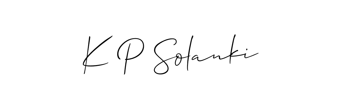 Make a short K P Solanki signature style. Manage your documents anywhere anytime using Allison_Script. Create and add eSignatures, submit forms, share and send files easily. K P Solanki signature style 2 images and pictures png